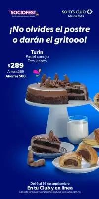 Catálogo Sam's Club (válido hasta 16-09)