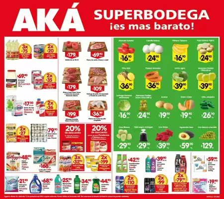 Catálogo AKÁ Superbodega (válido hasta 17-09)