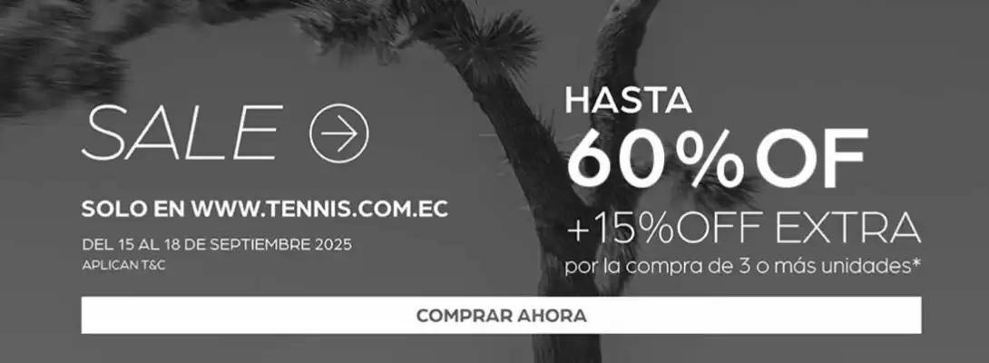 Catálogo Tennis (válido hasta 18-09)