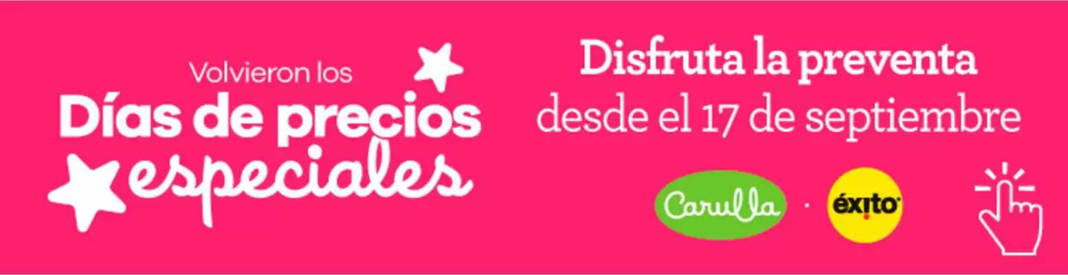Catálogo Éxito (válido hasta 17-09)