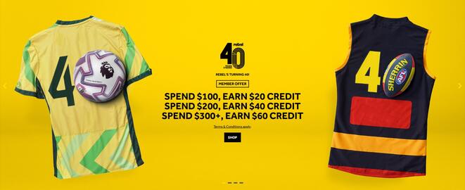 Rebel Sport catalogue Page 1