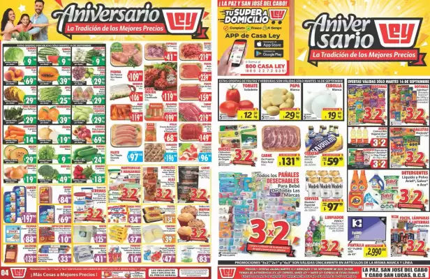 Folleto Casa Ley (válido hasta 17-09)