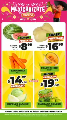 Folleto Merco (válido hasta 18-09)