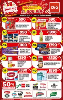 Folleto Supermercados DIA (válido hasta 22-09)
