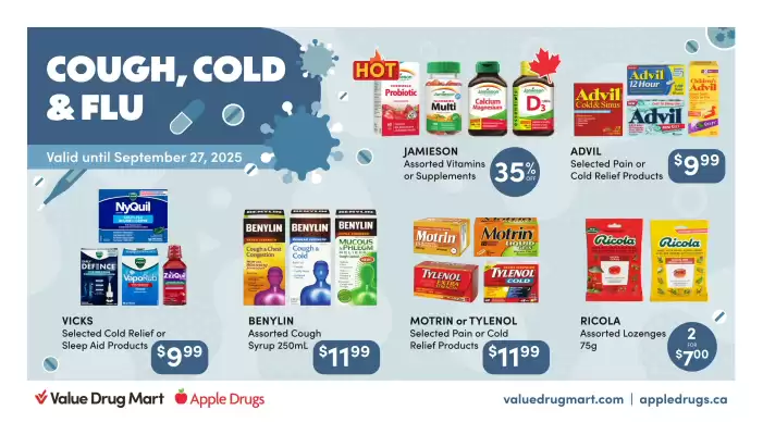Apple Drugs flyer (valid until 27-09)