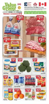 Value Grocer flyer (valid until 27-09)