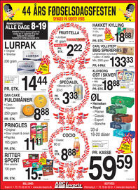 ABC Lavpris tilbudsavis uge 38 Side 1
