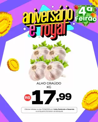 Encarte Royal Supermercados (válido até 17-09)