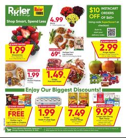 Ruler Foods weekly ad Page 1