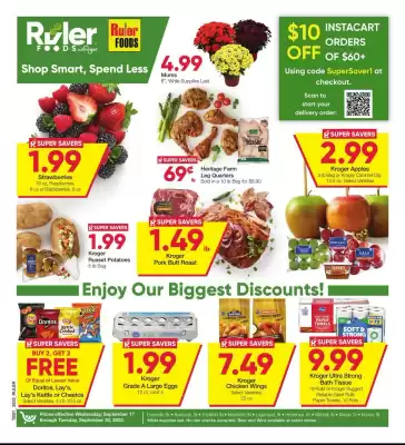 Ruler Foods weekly ad (valid until 30-09)