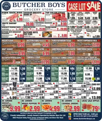 Butcher Boys flyer (valid until 22-09)