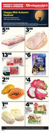 Independent Grocer flyer week 38 Page 1