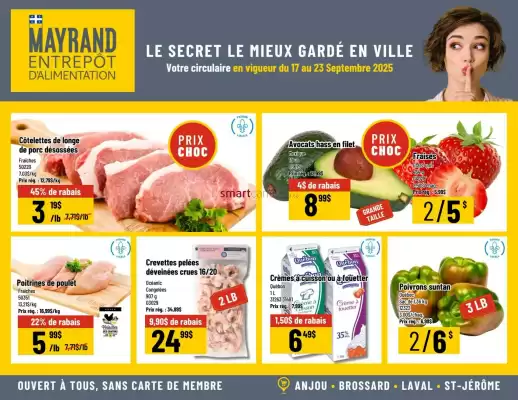 Mayrand flyer (valid until 24-09)