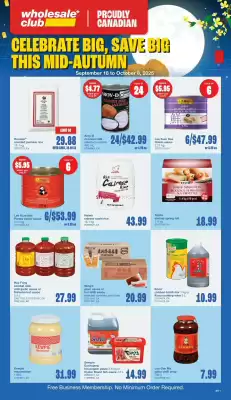 Wholesale Club flyer