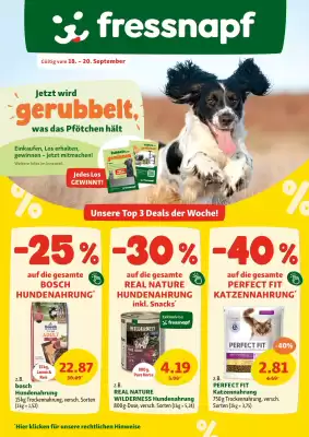 Fressnapf Flugblatt (gültig bis 20-09)