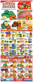 Superior Grocers weekly ad week 38 Page 1