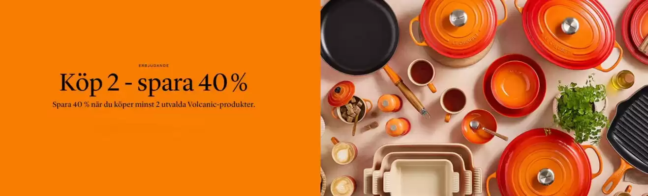Le Creuset reklamblad (giltig till och med 1-10)