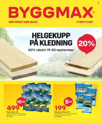 Byggmax kundeavis (gyldig til 5-10)