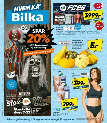 Bilka tilbudsavis (gælder indtil 25-09)