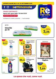 Volantino Re Mercato Lucrezia settimana 38 Pagina 1
