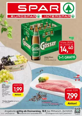 Spar Flugblatt (gültig bis 24-09)