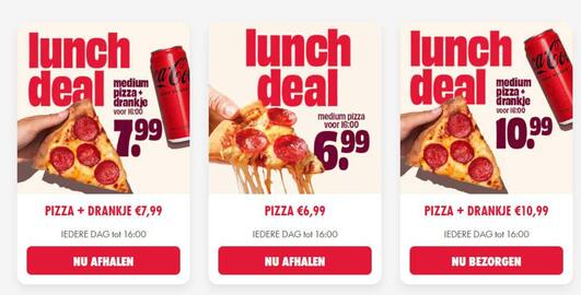 Domino´s pizza folder Pagina 1