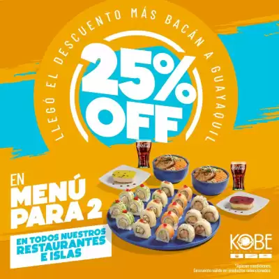 Catálogo Kobe Sushi Express (válido hasta 27-09)