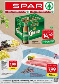 Eurospar Flugblatt woche 38 Seite 1
