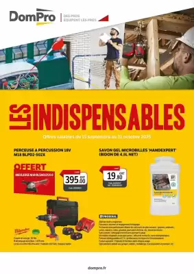 Catalogue DomPro (valable jusqu'au 31-10)