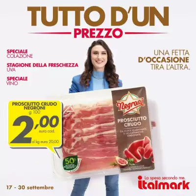 Volantino Italmark (valido fino al 30-09)