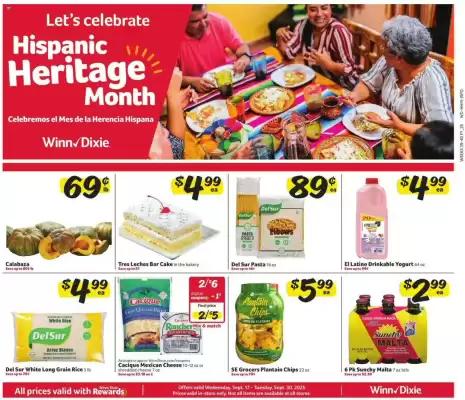 Winn Dixie weekly ad (valid until 1-10)