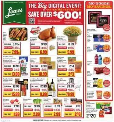 Lowes Foods weekly ad (valid until 24-09)