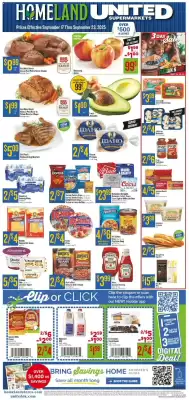 Homeland Market weekly ad (valid until 24-09)