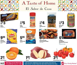 Big Y flyer Page 1
