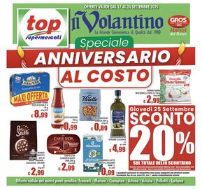 Volantino Top Supermercati settimana 38 Pagina 1