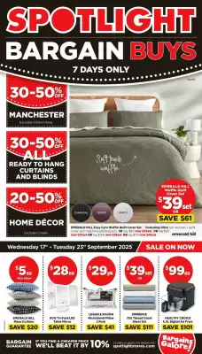Spotlight catalogue (valid until 23-09)