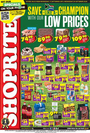 Shoprite catalogue Page 1