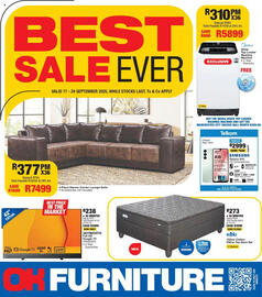 OK Furniture catalogue week 38 Page 1