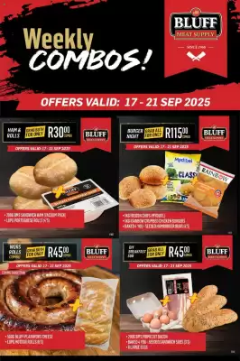 Bluff Meat Supply catalogue (valid until 21-09)