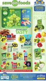 Save on Foods flyer week 38 Page 1