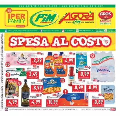Volantino Pim Supermercati (valido fino al 25-09)