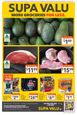 Supa Valu catalogue (valid until 23-09)
