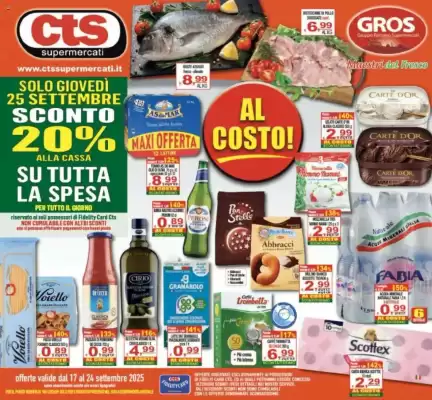 Volantino CTS Supermercati (valido fino al 24-09)