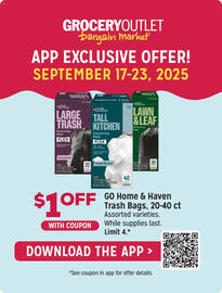 Grocery Outlet weekly ad week 38 Page 1