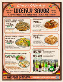 Central Market weekly ad week 38 Page 1