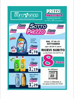 Volantino Euroshop (valido fino al 21-09)