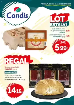 Catálogo Condis (válido hasta el 30-09)