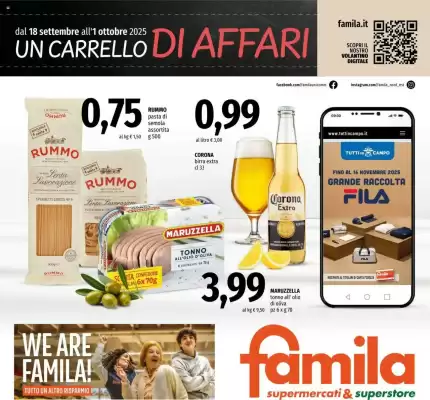 Volantino Famila (valido fino al 1-10)
