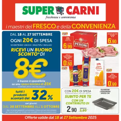 Volantino Super Carni (valido fino al 27-09)