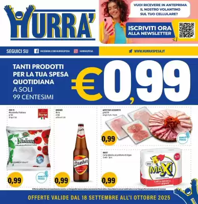 Volantino Hurrà (valido fino al 1-10)